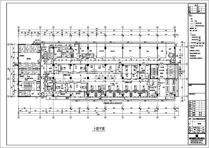 福田人民医院外科住院大楼施工图、大型会议室布置图_图1