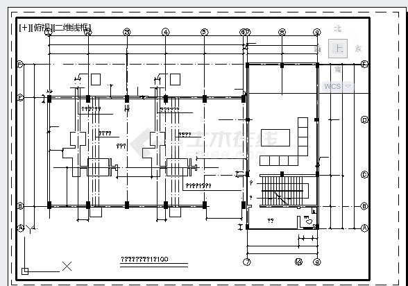 水电站厂房工程初步设计施工图-图二