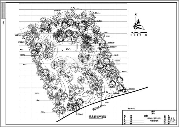 【深圳】园林花卉博览园莲花山公园景观设计施工图-图二