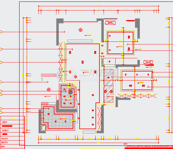 现代风格时尚小户型住宅室内装修设计施工图（含效果图）-图二