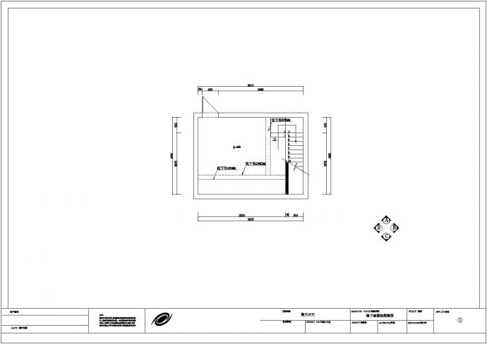 某三层三居市住宅室内设计施工图（含实景）_图1