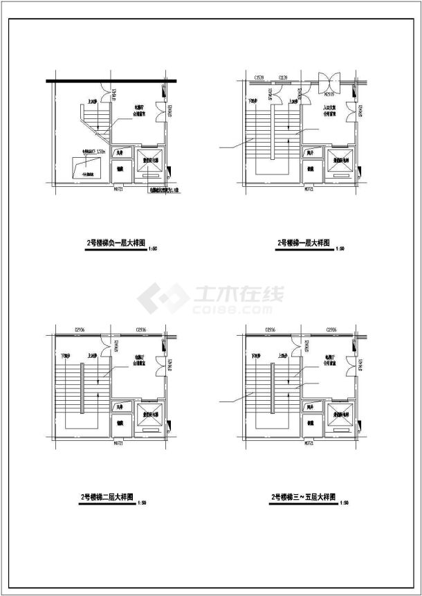 32层剪力墙结构商住楼建筑施工图-图一