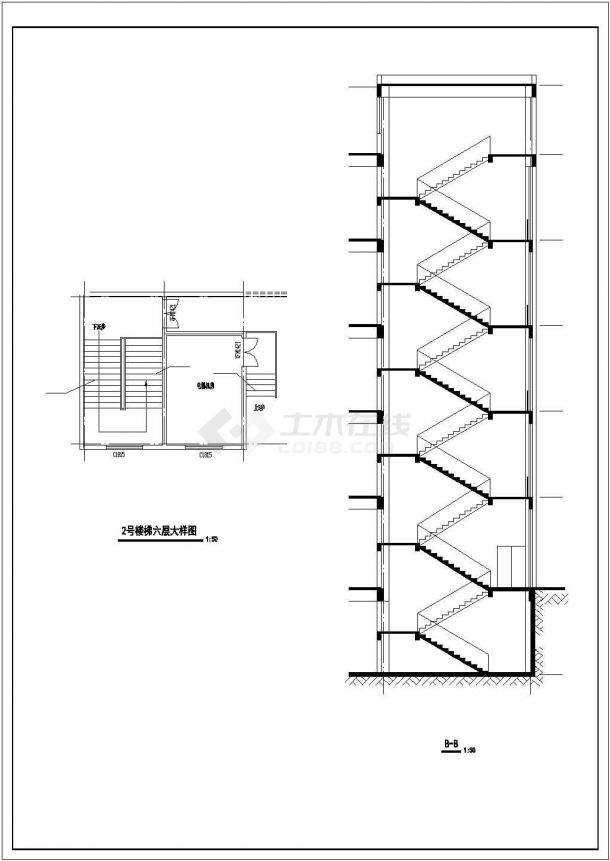 32层剪力墙结构商住楼建筑施工图-图二