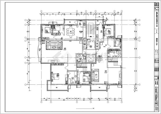 某世纪城采暖工程设计图纸（南楼）-图二