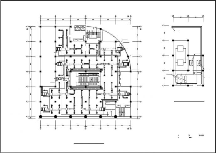 一商场空调改造结构参考详图_图1