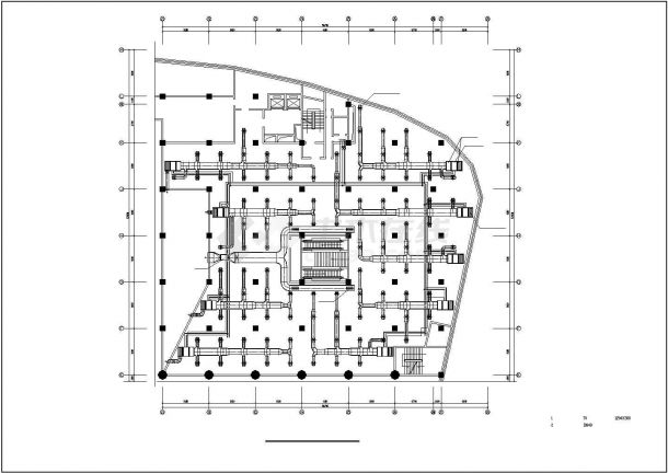 一商场空调改造结构参考详图-图二