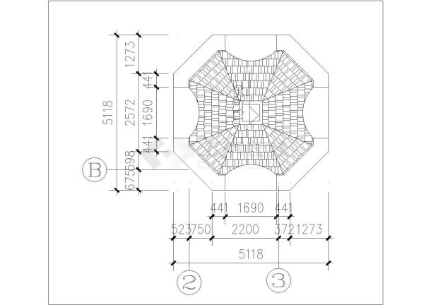 某地三层A栋住宅别墅建筑施工图纸（含效果图）-图一