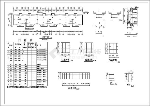 【玉溪】8度抗震六层住宅楼建筑施工图-图二