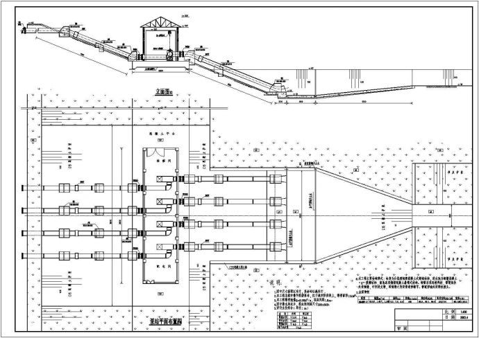 水泵和水泵站规划施工CAD布置图_图1