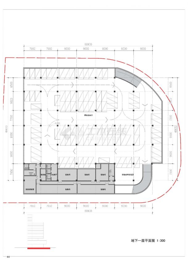 [广西]现代风格穿插式体块商业综合楼建筑设计方案文本-图二