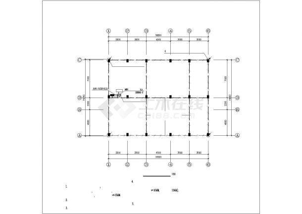 某801平三层卫生院综合楼电气设计图-图二