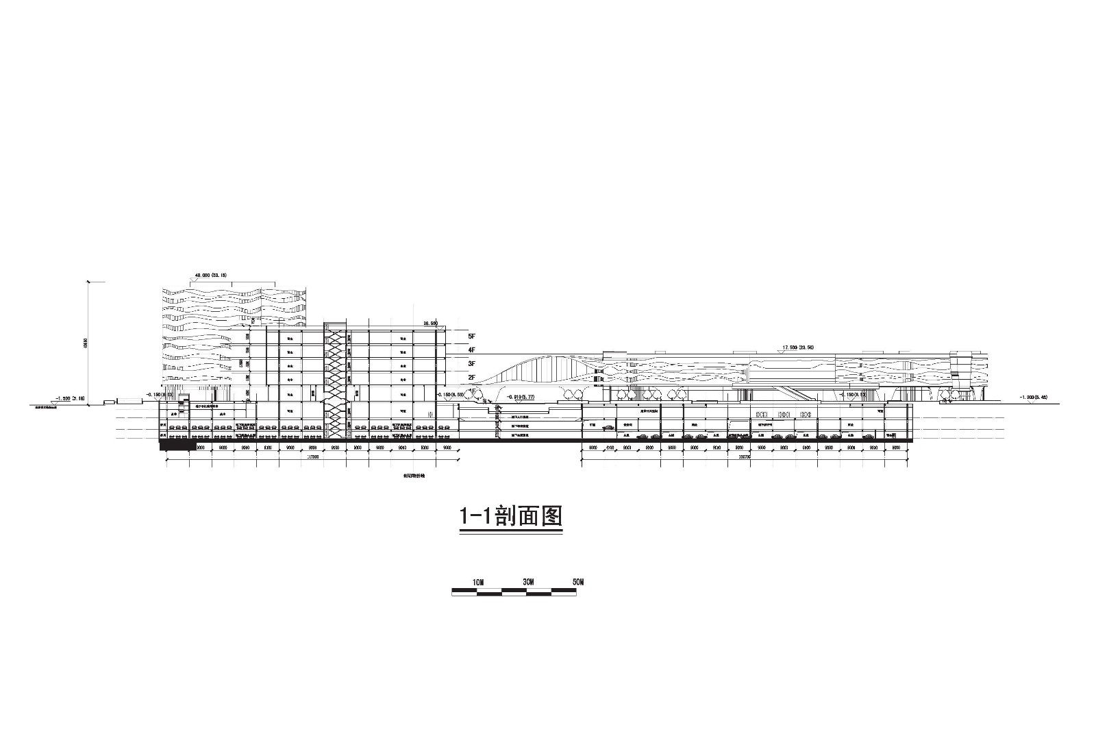 [浙江]12层现代风格曲线型商业广场建筑设计方案文本