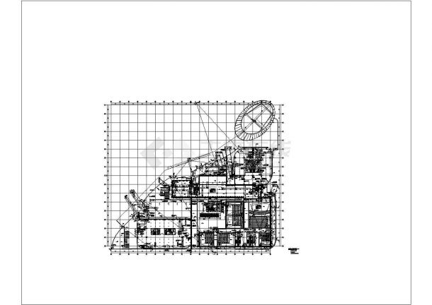 【江苏】现代风格高层商业广场综合体建筑设计方案（含CAD）-图一