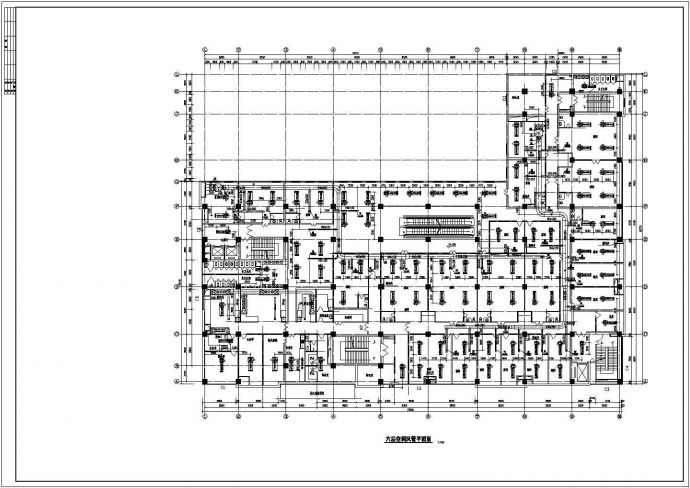 某商场暖通空调设计CAD布置图_图1