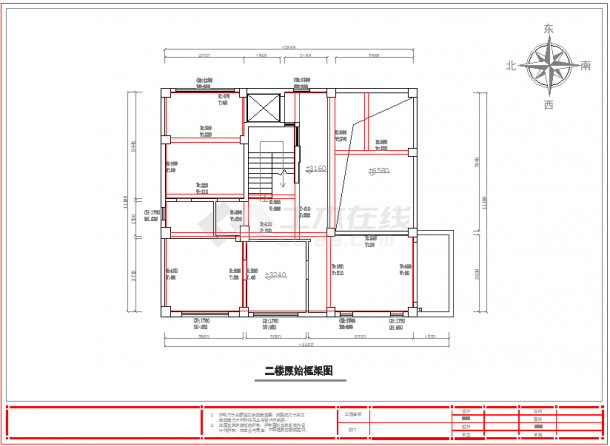 【北京】某现代风格地下餐厅装修设计施工图-图二