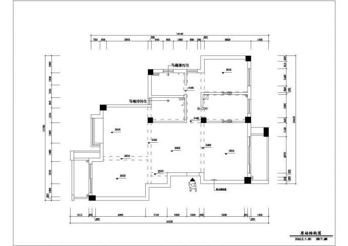 欧式住宅室内装修设计施工图（含效果图）_图1