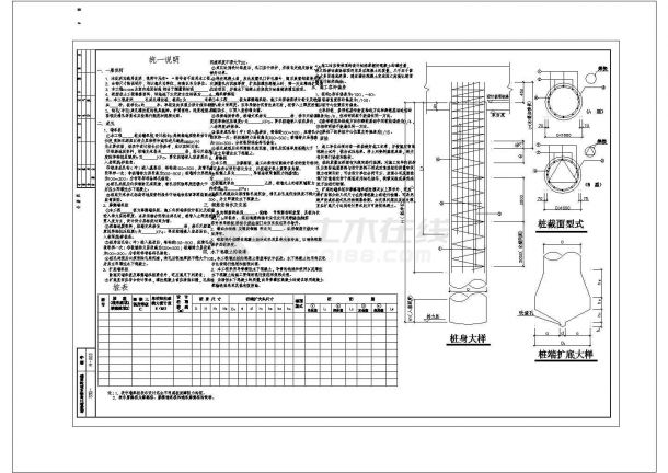 [节点详图]某钻孔桩结构设计说明-图二