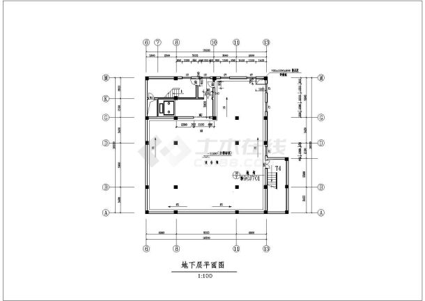 十三层现代商务酒店建筑设计施工图-图二