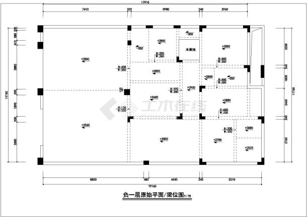 某三层现代风格别墅精装设计施工图-图一