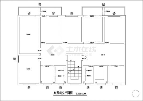 某地三层别墅建筑电气设计施工图纸-图二