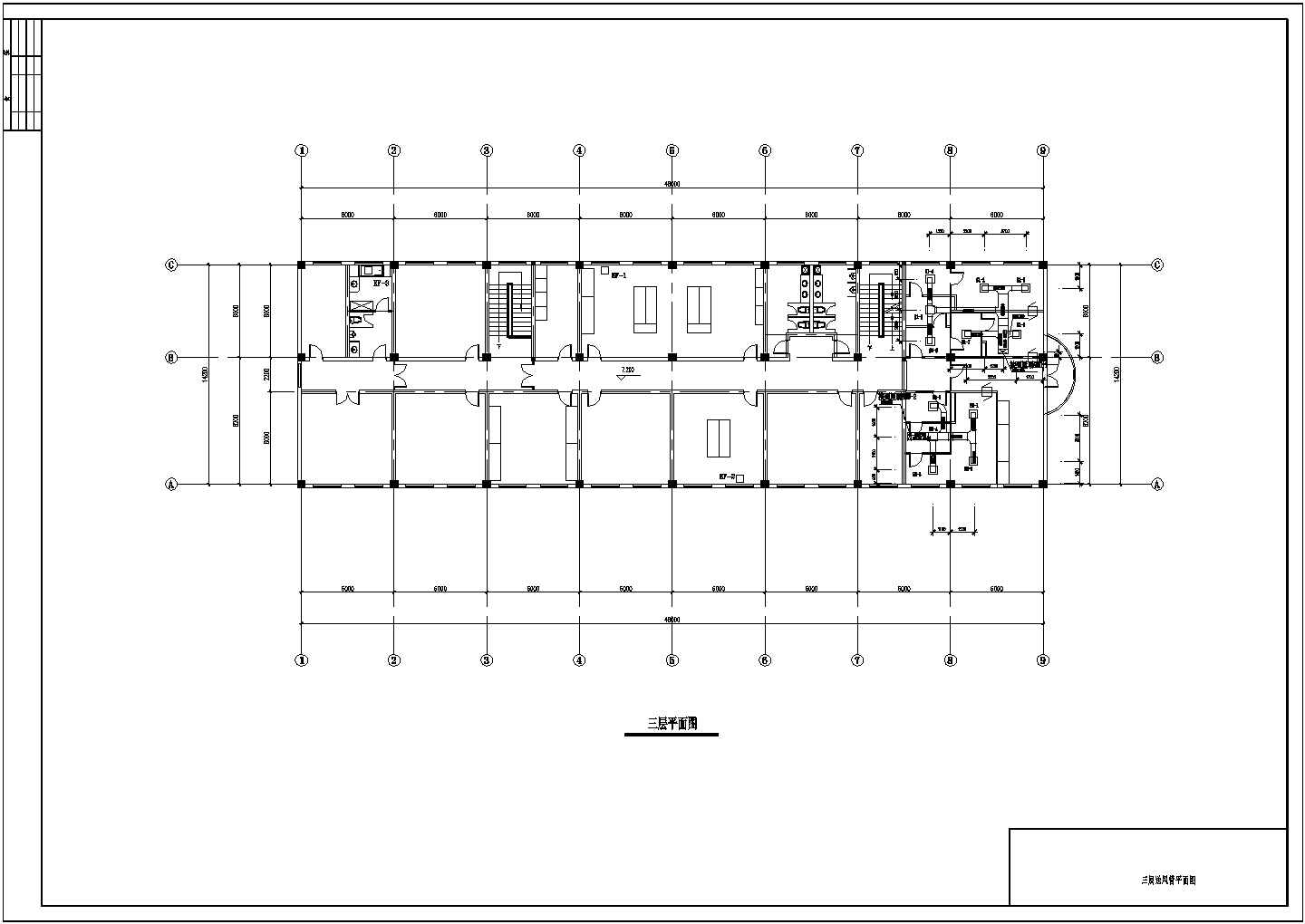 无菌室净化空调系统设计施工图（AHU系统）