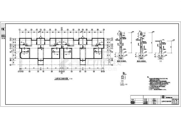 【四川】某六层小区5#6#楼结构设计施工图-图二