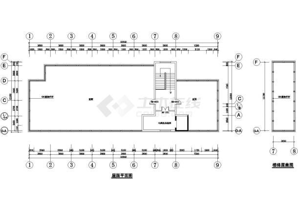 【重庆】酒店办公宿舍维修改造工程建筑设计图-图二