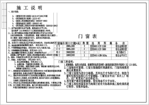 某国际宝马汽车专卖店建筑设计图纸-图一