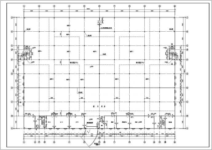 【南通】某汽车展厅建筑设计施工图纸_图1