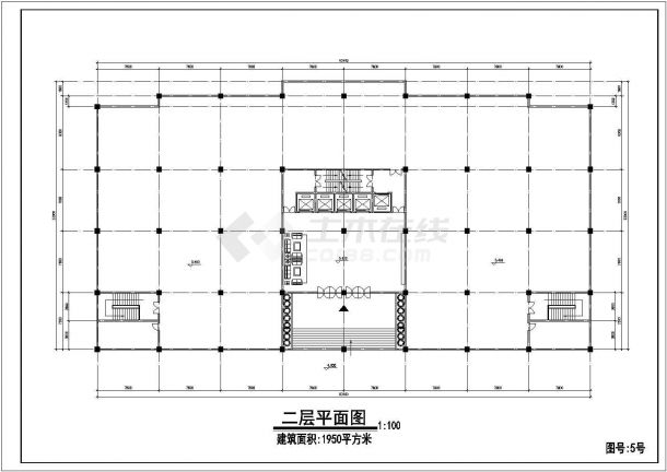 【重庆】高层佳乐大厦规划设计方案图-图二