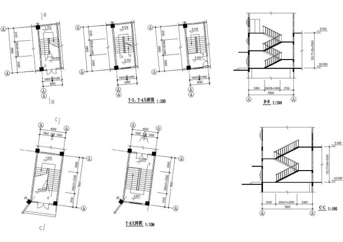 【浙江】十五层宾馆建筑设计图，地下一层_图1