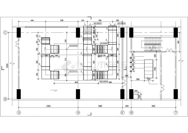 某热电厂空调系统设计cad图纸，含设计说明-图二