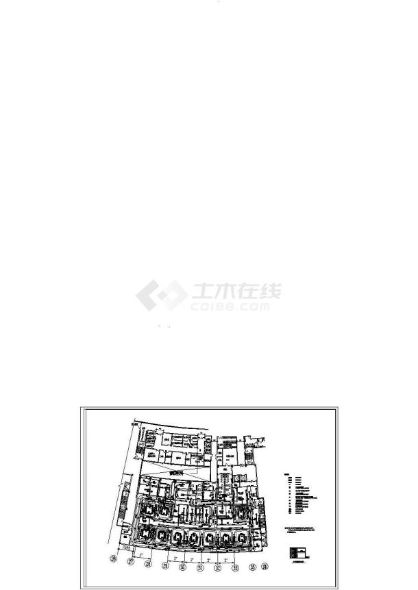 【上海】某医院手术部净化设计cad图纸，共10张-图二