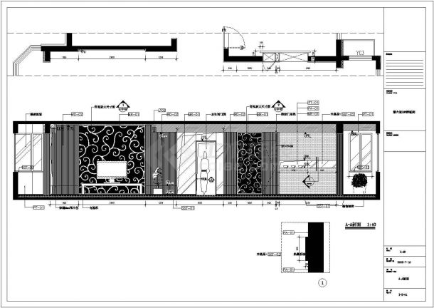 现代欧式风格住宅楼家装设计施工图（附实景照片）-图二
