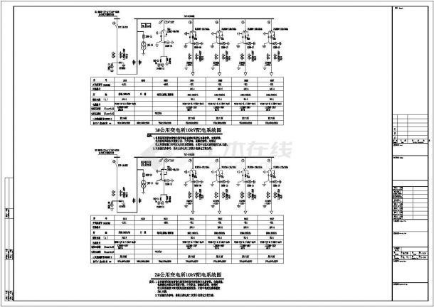 重庆某住宅项目车库电气全套图纸（剪力墙结构 总建筑面积31863平方米）-图二