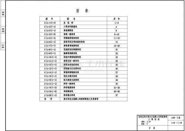 装配式部分预应力混凝土连续箱梁(正交)上部成套cad设计图纸-图二