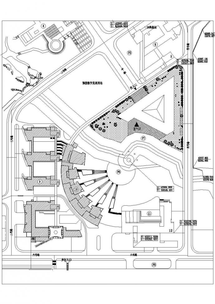 [山东]3层现代风格图书馆建筑设计方案文本（含CAD）_图1