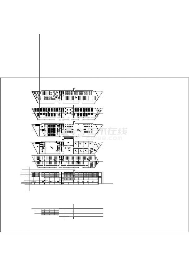 [山东]3层现代风格图书馆建筑设计方案文本（含CAD）-图二