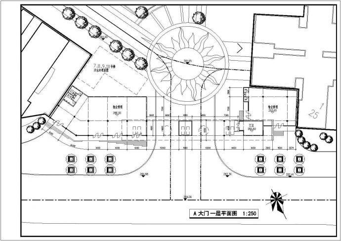 【重庆】加州城市花园景观设计施工图_图1