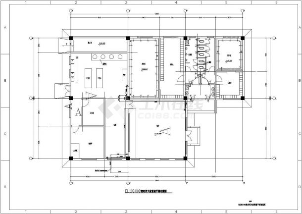 食堂及附属构筑物给排水设计施工图-图二