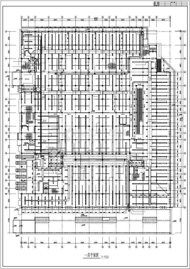 某地上六层商场空调图纸（共17张图纸）-图二