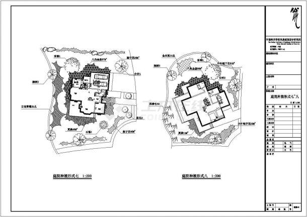 【杭州】天堂人家全套景观设计施工图-图二