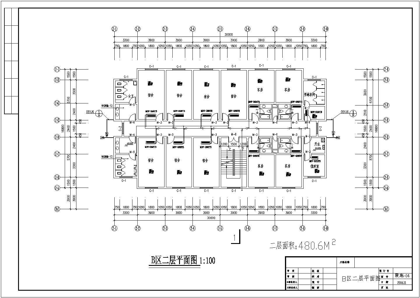 【河南】某综合办公楼空调设计cad图纸
