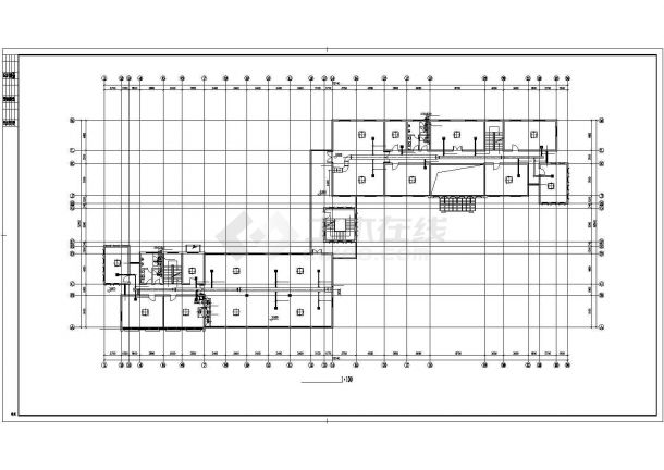 某三层办公楼VRV空调设计cad图纸-图二