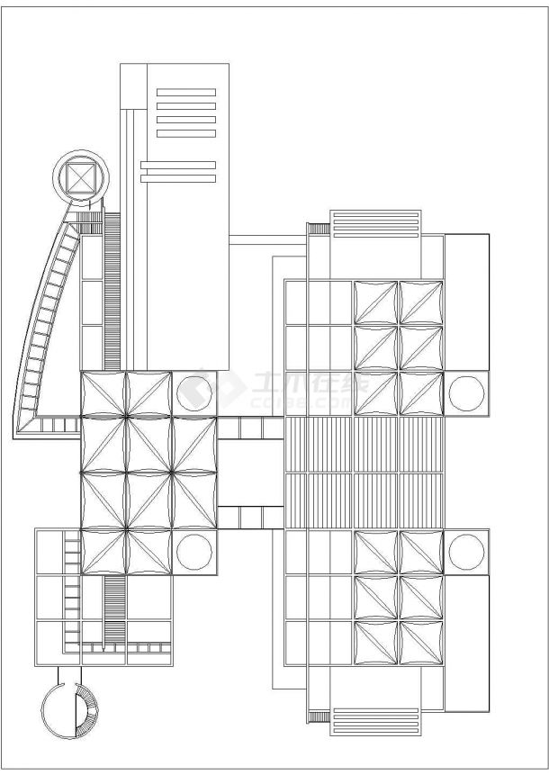 【方案】某三层会所建筑设计方案-图二