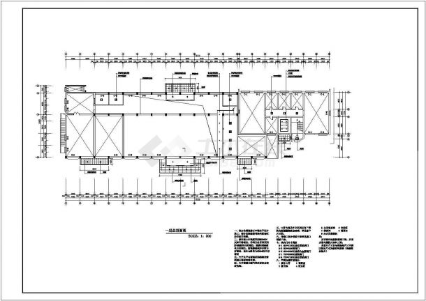 [方案]某市三层长途客运站建筑设计方案-图二