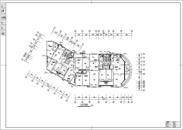 荣源广场12#楼高层给排水设计施工图-图二