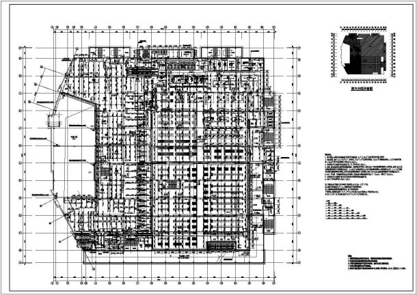 【北京】某大型知名超市给排水设计施工图-图二