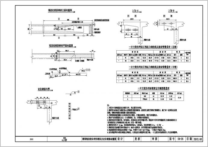 贵州某收费站大桥上部结构全套施工图（共33张图纸）_图1