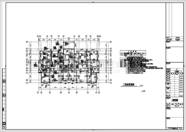 【青海】18层剪力墙结构住宅楼结构施工图-图二